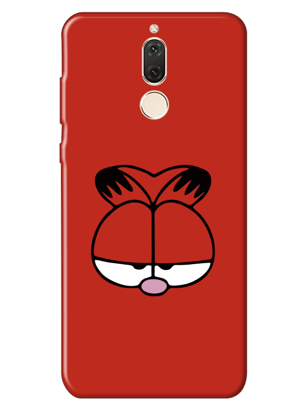 Huawei%20Mate%2010%20Lite%20Garfield%20Kırmızı%20Telefon%20Kılıfı