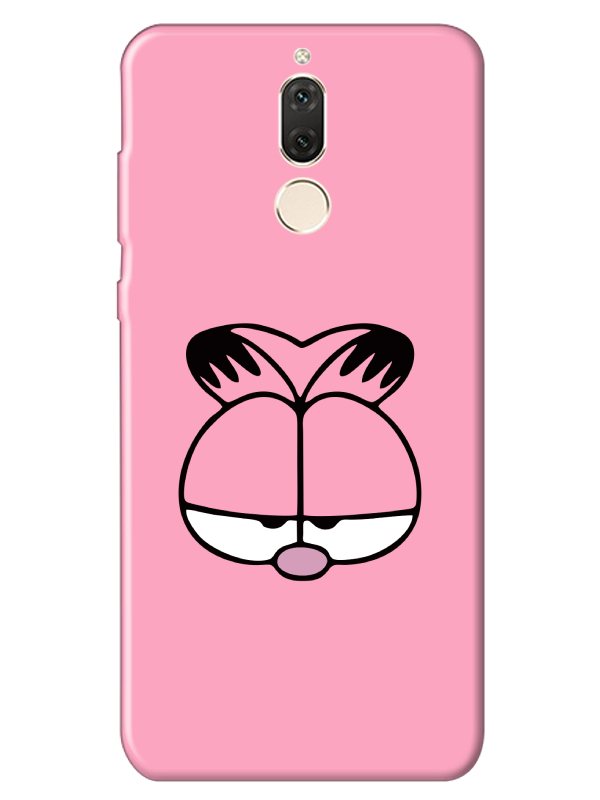 Huawei%20Mate%2010%20Lite%20Garfield%20Pembe%20Telefon%20Kılıfı