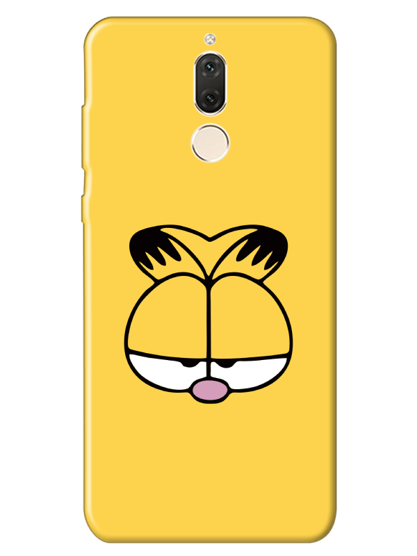 Huawei%20Mate%2010%20Lite%20Garfield%20Sarı%20Telefon%20Kılıfı