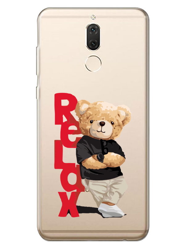 Huawei%20Mate%2010%20Lite%20Teddy%20Bear%20Relax%20Şeffaf%20Telefon%20Kılıfı