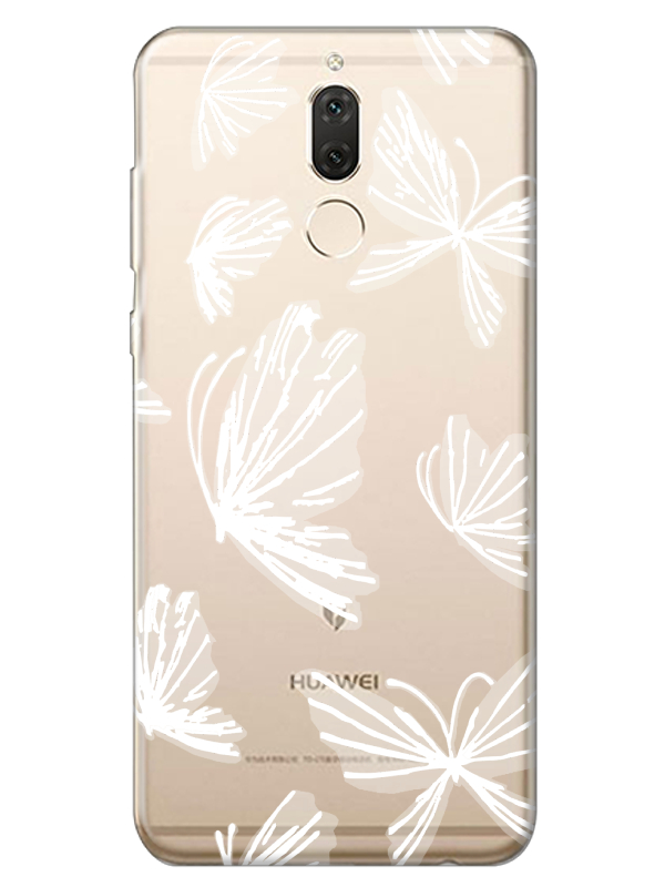 Huawei%20Mate%2010%20Lite%20Kelebek%20Şeffaf%20Telefon%20Kılıfı