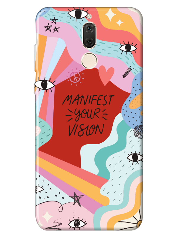 Huawei%20Mate%2010%20Lite%20Manifest%20Your%20Vision%20Kırmızı%20Telefon%20Kılıfı