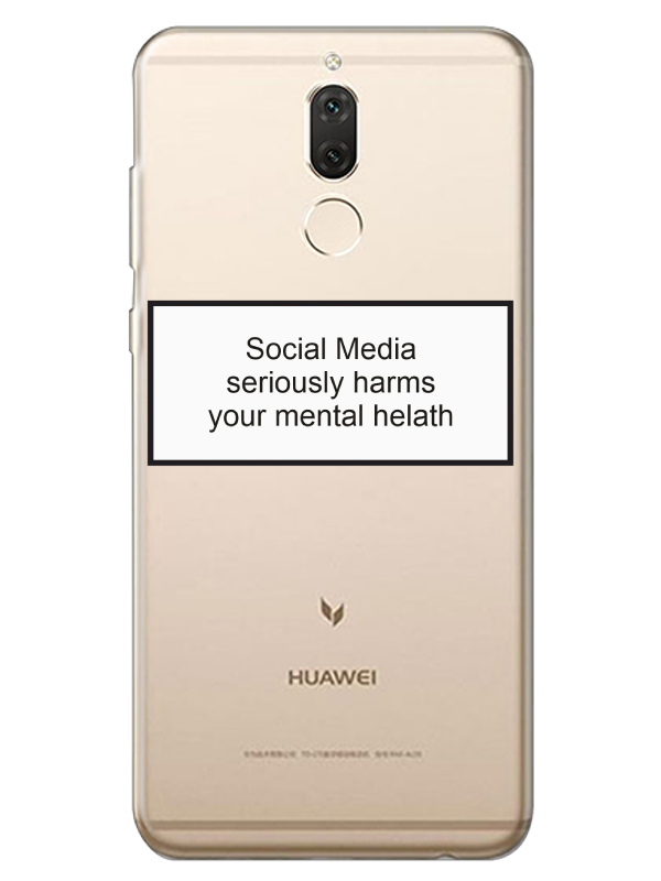 Huawei%20Mate%2010%20Lite%20Social%20Media%20Şeffaf%20Telefon%20Kılıfı