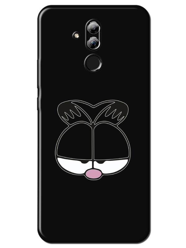 Huawei%20Mate%2020%20Lite%20Garfield%20Siyah%20Telefon%20Kılıfı