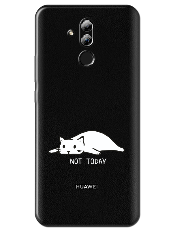 Huawei%20Mate%2020%20Lite%20Not%20Today%20Kedi%20Şeffaf%20Telefon%20Kılıfı