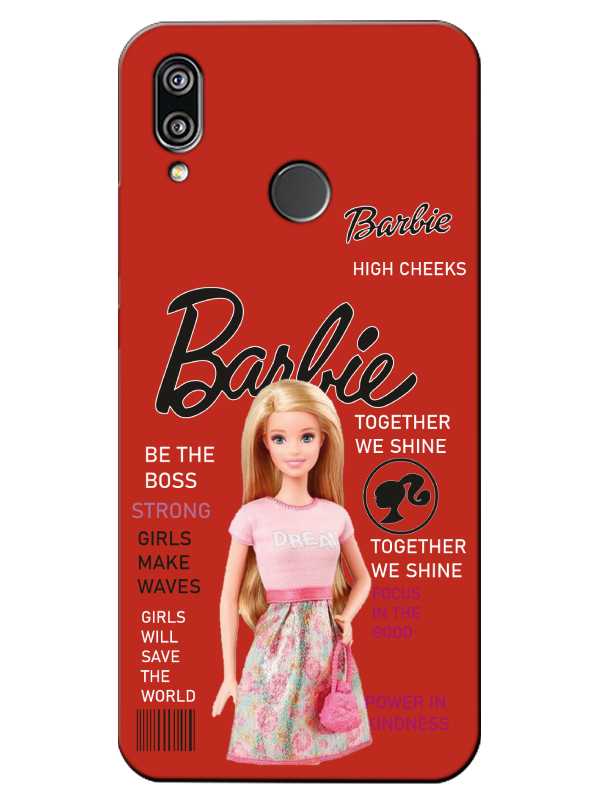 Huawei%20P20%20Lite%20Barbie%20Kırmızı%20Telefon%20Kılıfı