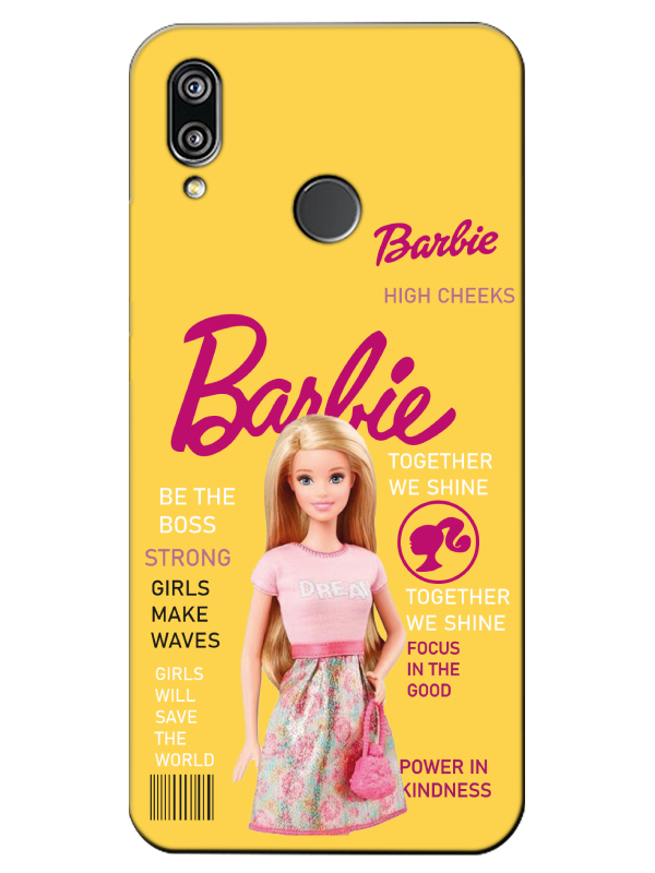 Huawei%20P20%20Lite%20Barbie%20Sarı%20Telefon%20Kılıfı