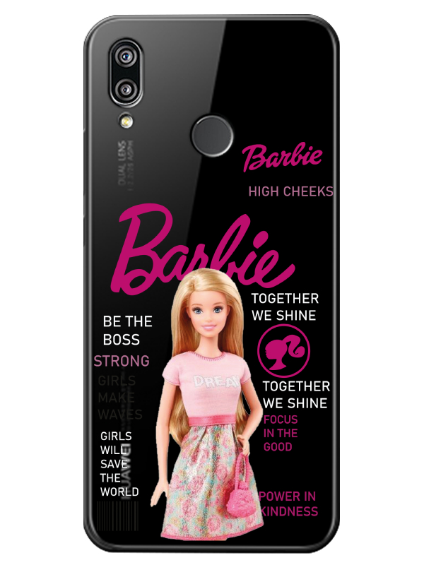 Huawei%20P20%20Lite%20Barbie%20Şeffaf%20Telefon%20Kılıfı