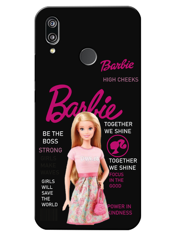 Huawei%20P20%20Lite%20Barbie%20Siyah%20Telefon%20Kılıfı