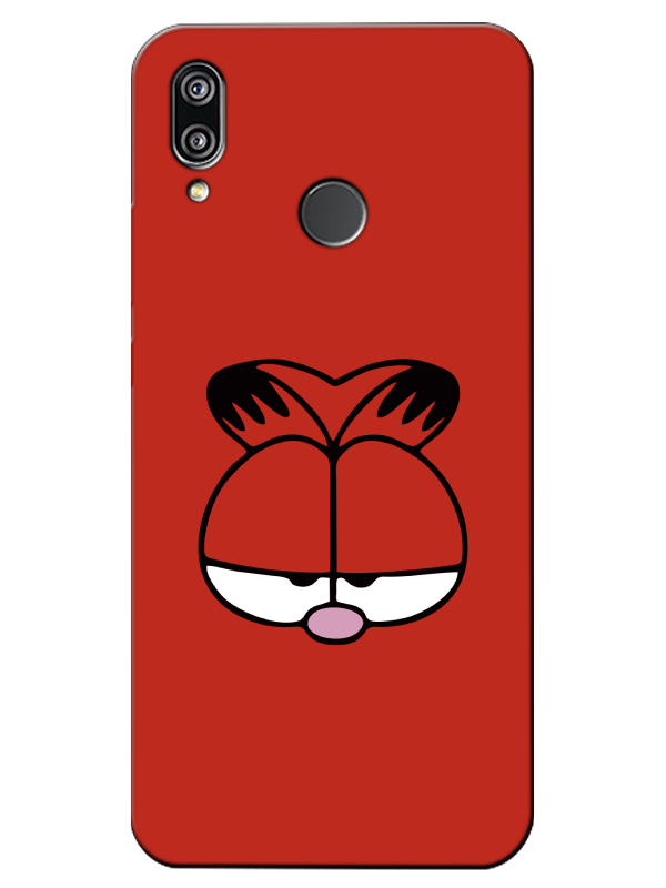 Huawei%20P20%20Lite%20Garfield%20Kırmızı%20Telefon%20Kılıfı