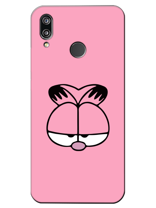 Huawei%20P20%20Lite%20Garfield%20Pembe%20Telefon%20Kılıfı