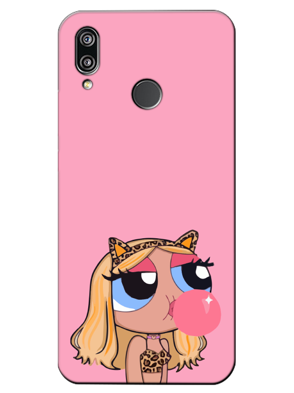 Huawei%20P20%20Lite%20Powerpuff%20Girls%20Pembe%20Telefon%20Kılıfı