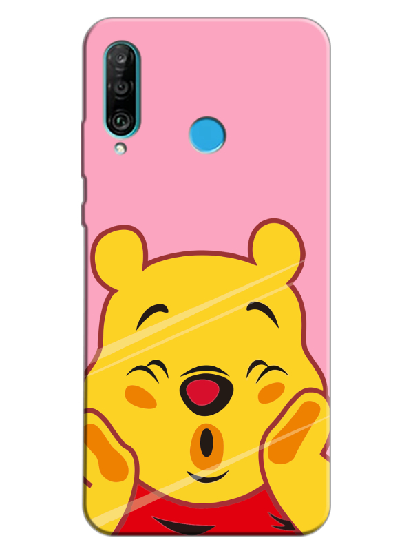 Huawei%20P30%20Lite%20Winnie%20The%20Pooh%20Pembe%20Telefon%20Kılıfı