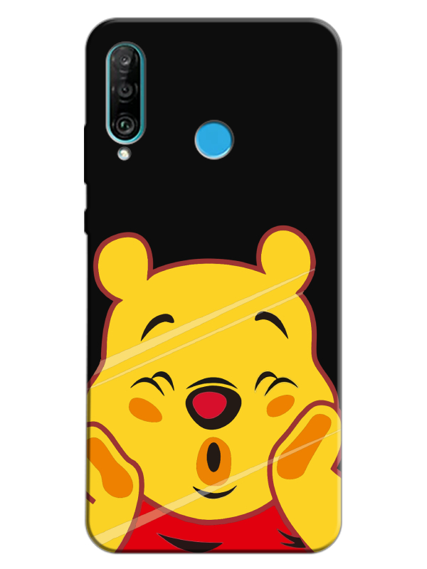 Huawei%20P30%20Lite%20Winnie%20The%20Pooh%20Siyah%20Telefon%20Kılıfı