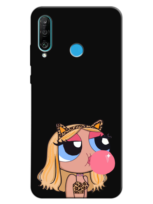 Huawei%20P30%20Lite%20Powerpuff%20Girls%20Siyah%20Telefon%20Kılıfı