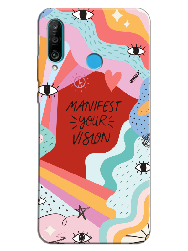 Huawei%20P30%20Lite%20Manifest%20Your%20Vision%20Kırmızı%20Telefon%20Kılıfı