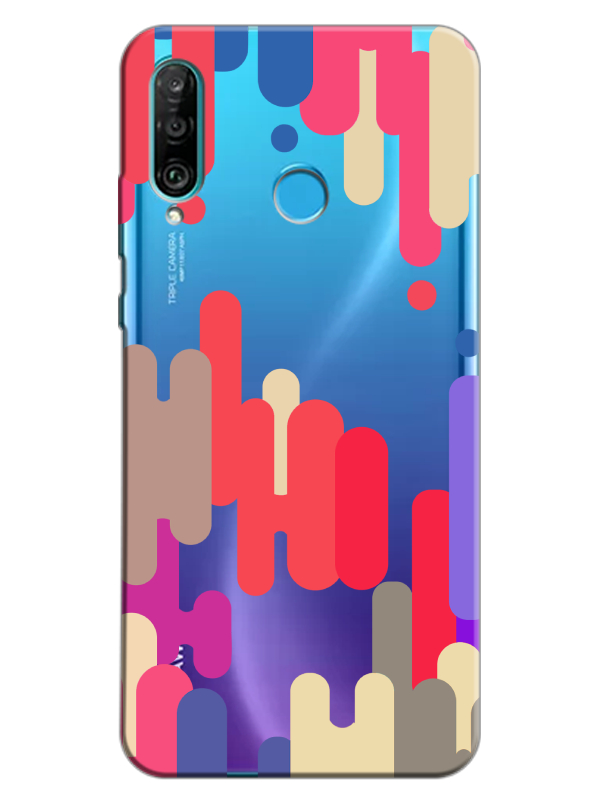 Huawei%20P30%20Lite%20Pop%20Art%20Şeffaf%20Telefon%20Kılıfı