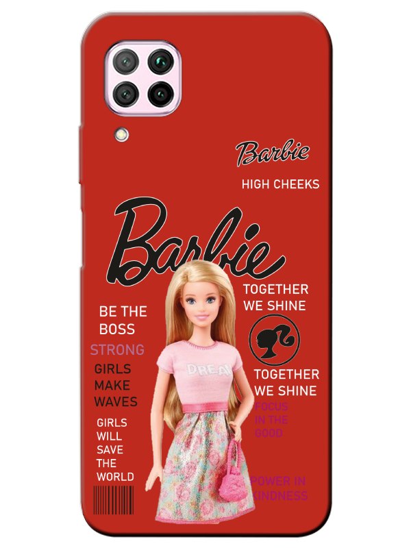 Huawei%20P40%20Lite%20Barbie%20Kırmızı%20Telefon%20Kılıfı