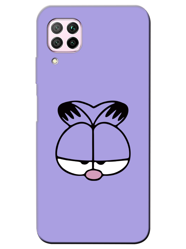 Huawei%20P40%20Lite%20Garfield%20Lila%20Telefon%20Kılıfı