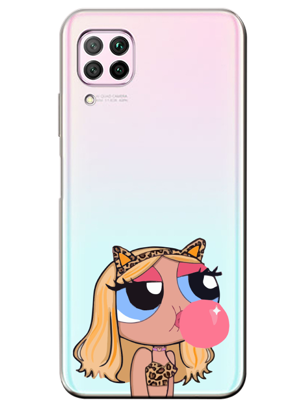 Huawei%20P40%20Lite%20Powerpuff%20Girls%20Şeffaf%20Telefon%20Kılıfı