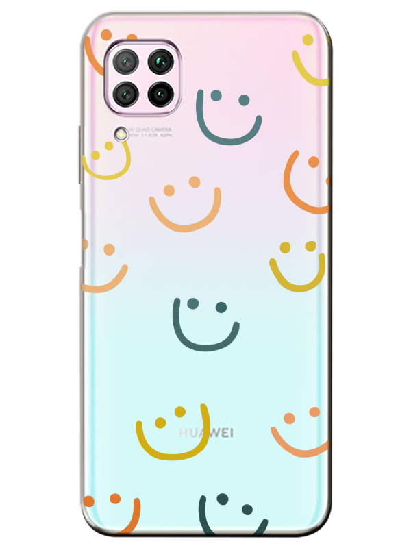 Huawei%20P40%20Lite%20Emoji%20Gülen%20Yüz%20Şeffaf%20Telefon%20Kılıfı