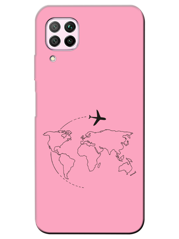 Huawei%20P40%20LiteFace%20Art%20Pembe%20Telefon%20Kılıfı