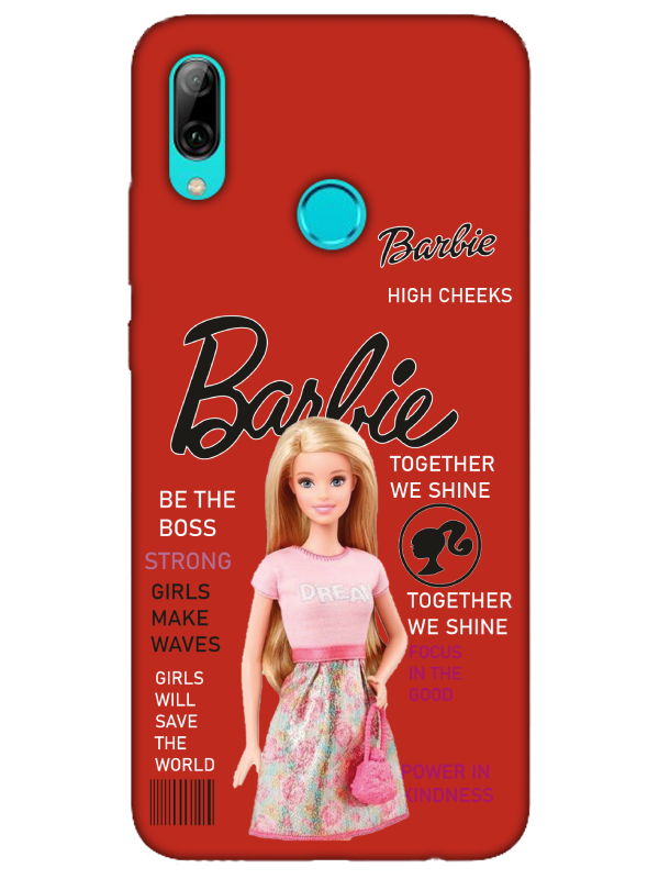 Huawei%20P%20Smart%202019%20Barbie%20Kırmızı%20Telefon%20Kılıfı