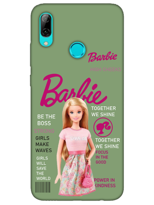 Huawei%20P%20Smart%202019%20Barbie%20Yeşil%20Telefon%20Kılıfı