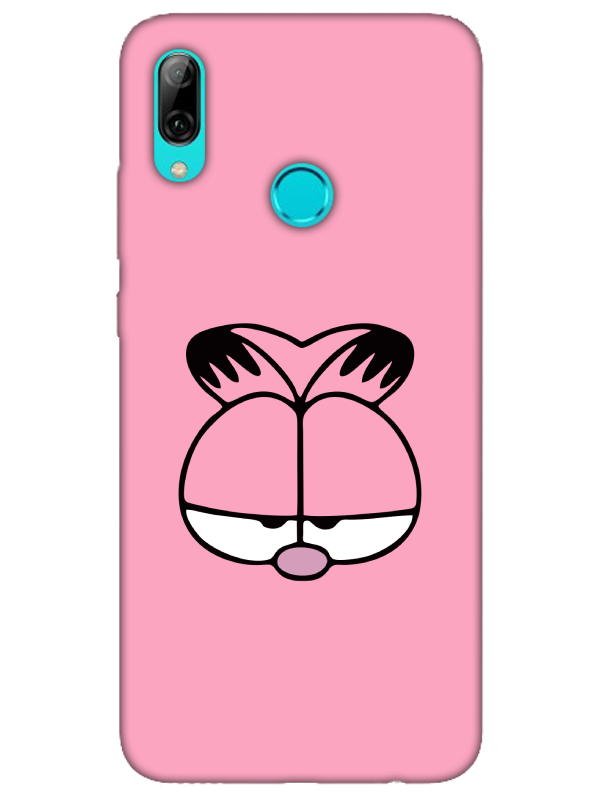 Huawei%20P%20Smart%202019%20Garfield%20Pembe%20Telefon%20Kılıfı