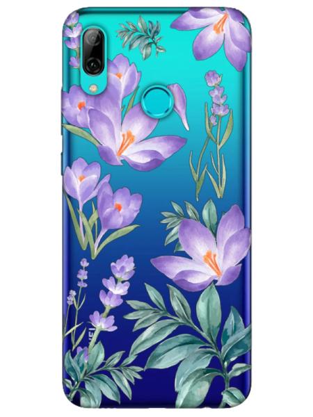 Huawei%20P%20Smart%202019%20Kış%20Çiçeği%20Şeffaf%20Telefon%20Kılıfı