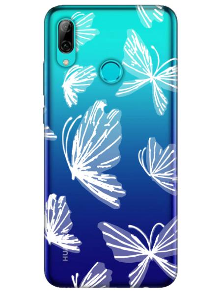 Huawei%20P%20Smart%202019%20Kelebek%20Şeffaf%20Telefon%20Kılıfı