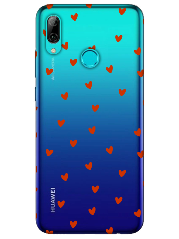 Huawei%20P%20Smart%202019%20Minik%20Kalpler%20Şeffaf%20Telefon%20Kılıfı