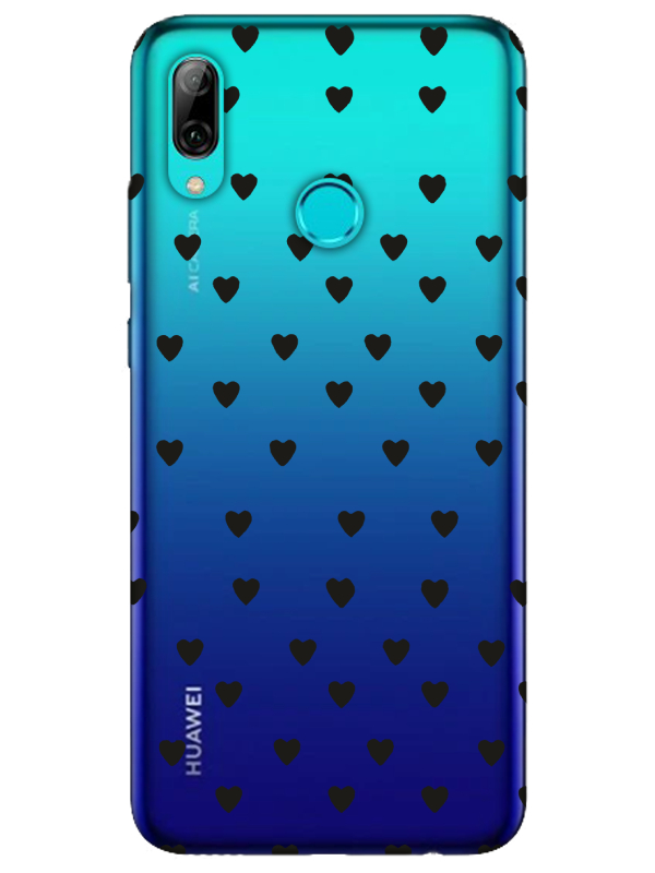 Huawei%20P%20Smart%202019%20Minik%20Kalpler%20Şeffaf%20Telefon%20Kılıfı