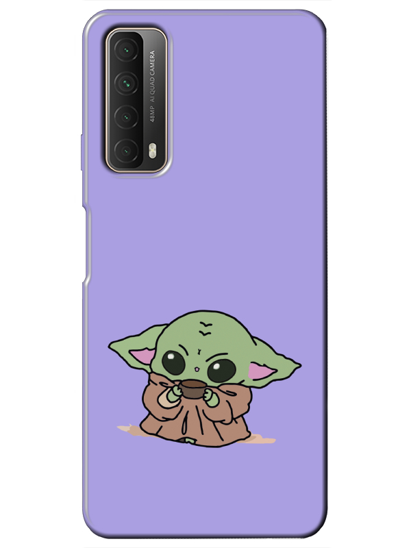 Huawei%20P%20Smart%202021%20Baby%20Yoda%20Lila%20Telefon%20Kılıfı