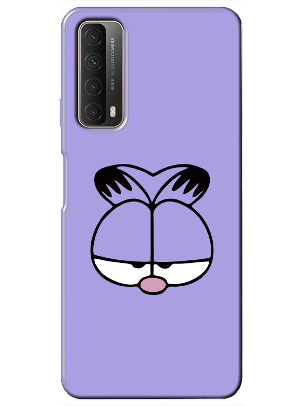 Huawei%20P%20Smart%202021%20Garfield%20Lila%20Telefon%20Kılıfı