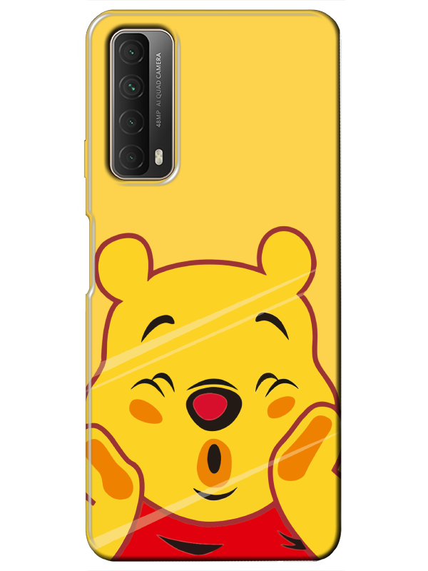 Huawei%20P%20Smart%202021%20Winnie%20The%20Pooh%20Sarı%20Telefon%20Kılıfı