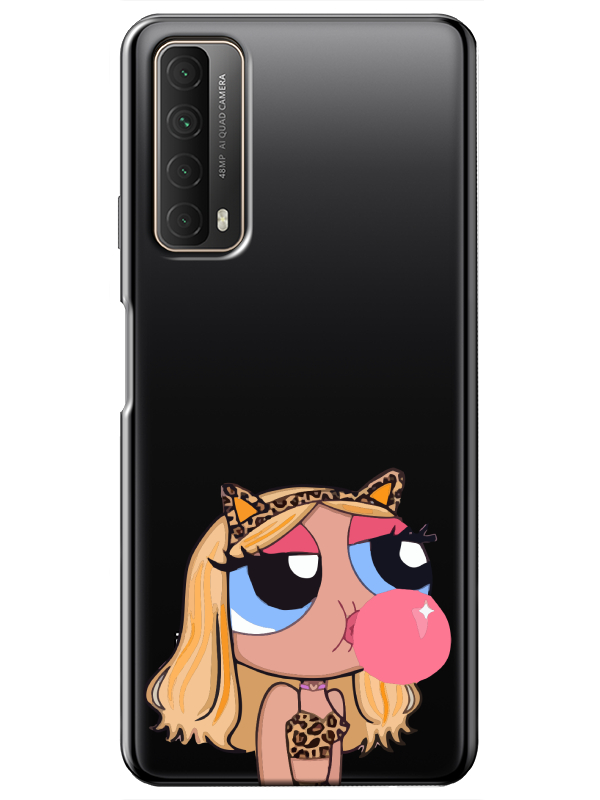 Huawei%20P%20Smart%202021%20Powerpuff%20Girls%20Şeffaf%20Telefon%20Kılıfı