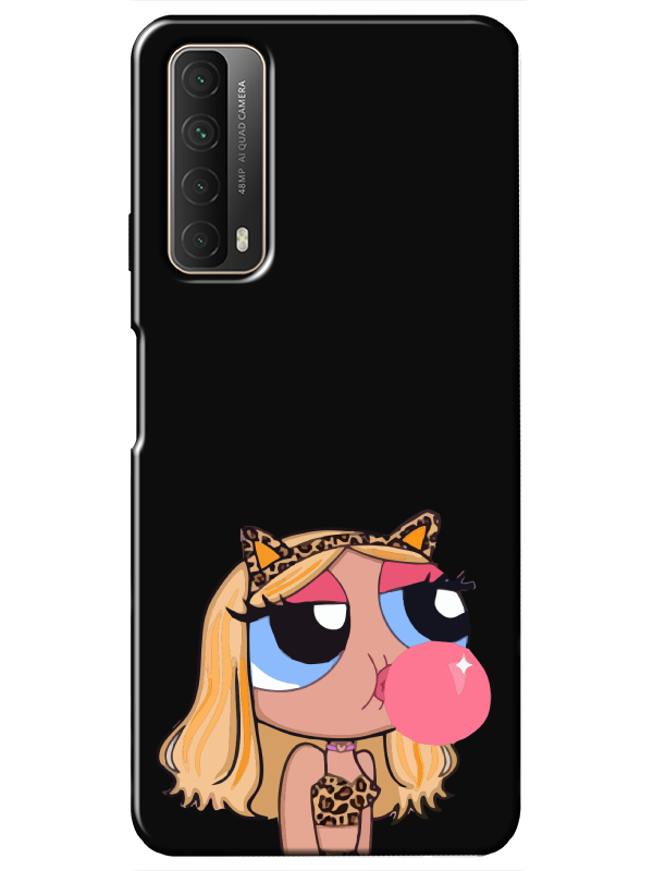 Huawei%20P%20Smart%202021%20Powerpuff%20Girls%20Siyah%20Telefon%20Kılıfı