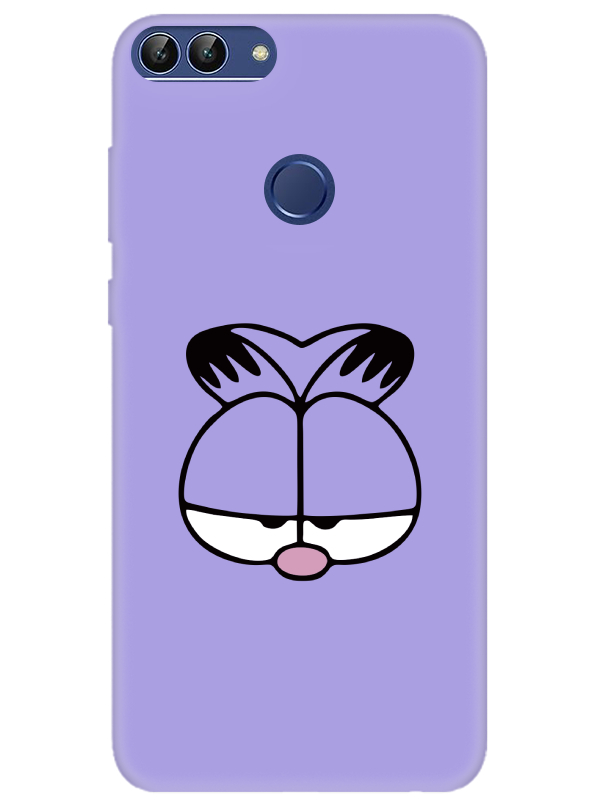 Huawei%20P%20Smart%20Garfield%20Lila%20Telefon%20Kılıfı