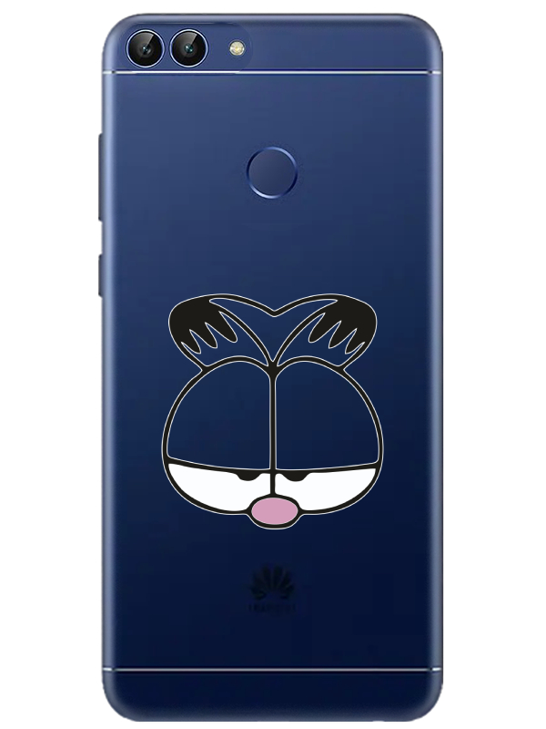 Huawei%20P%20Smart%20Garfield%20Şeffaf%20Telefon%20Kılıfı