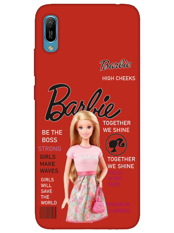 Huawei%20Y6%202019%20Barbie%20Kırmızı%20Telefon%20Kılıfı