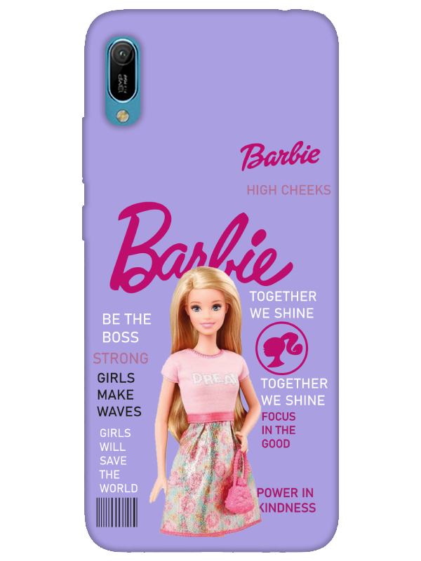 Huawei%20Y6%202019%20Barbie%20Lila%20Telefon%20Kılıfı