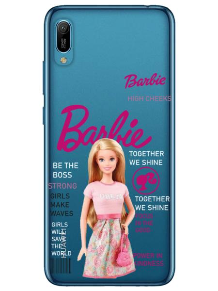 Huawei%20Y6%202019%20Barbie%20Şeffaf%20Telefon%20Kılıfı