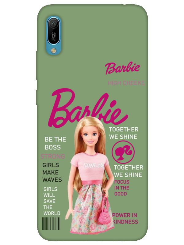 Huawei%20Y6%202019%20Barbie%20Yeşil%20Telefon%20Kılıfı