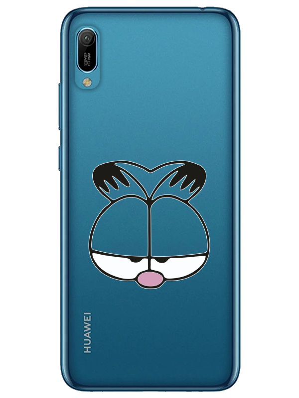 Huawei%20Y6%202019%20Garfield%20Şeffaf%20Telefon%20Kılıfı