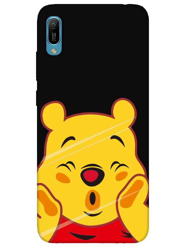 Huawei%20Y6%202019%20Winnie%20The%20Pooh%20Siyah%20Telefon%20Kılıfı