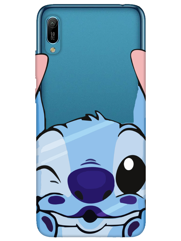 Huawei%20Y6%202019%20Stitch%20Şeffaf%20Telefon%20Kılıfı