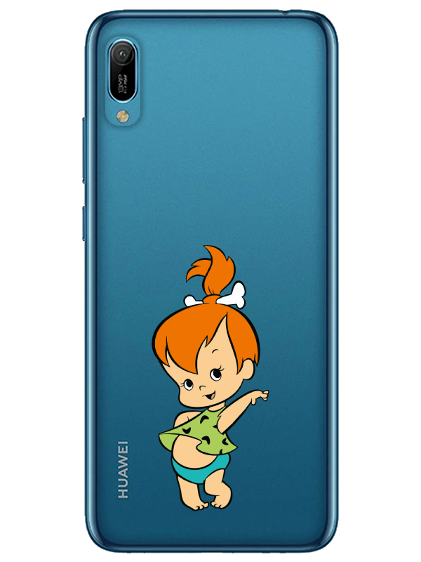 Huawei%20Y6%202019%20Taş%20Devri%20Kız%20Bebek%20Şeffaf%20Telefon%20Kılıfı