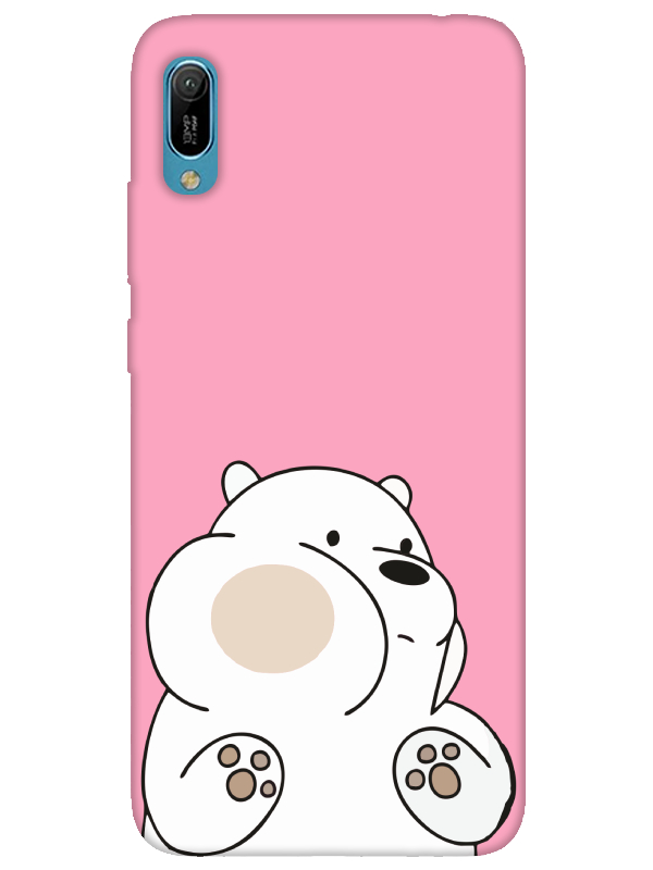 Huawei%20Y6%202019%20Panda%20Pembe%20Telefon%20Kılıfı