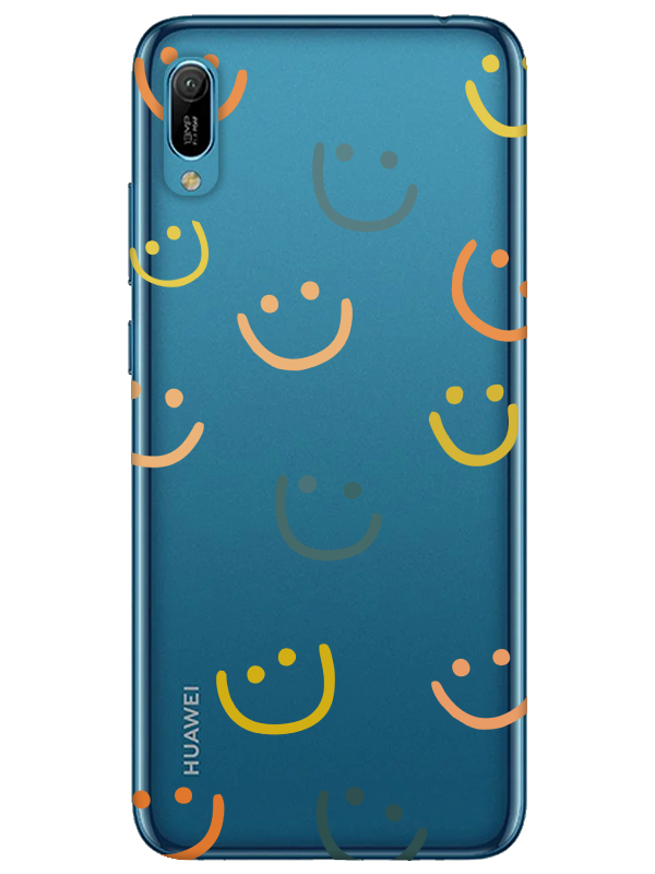 Huawei%20Y6%202019%20Emoji%20Gülen%20Yüz%20Şeffaf%20Telefon%20Kılıfı